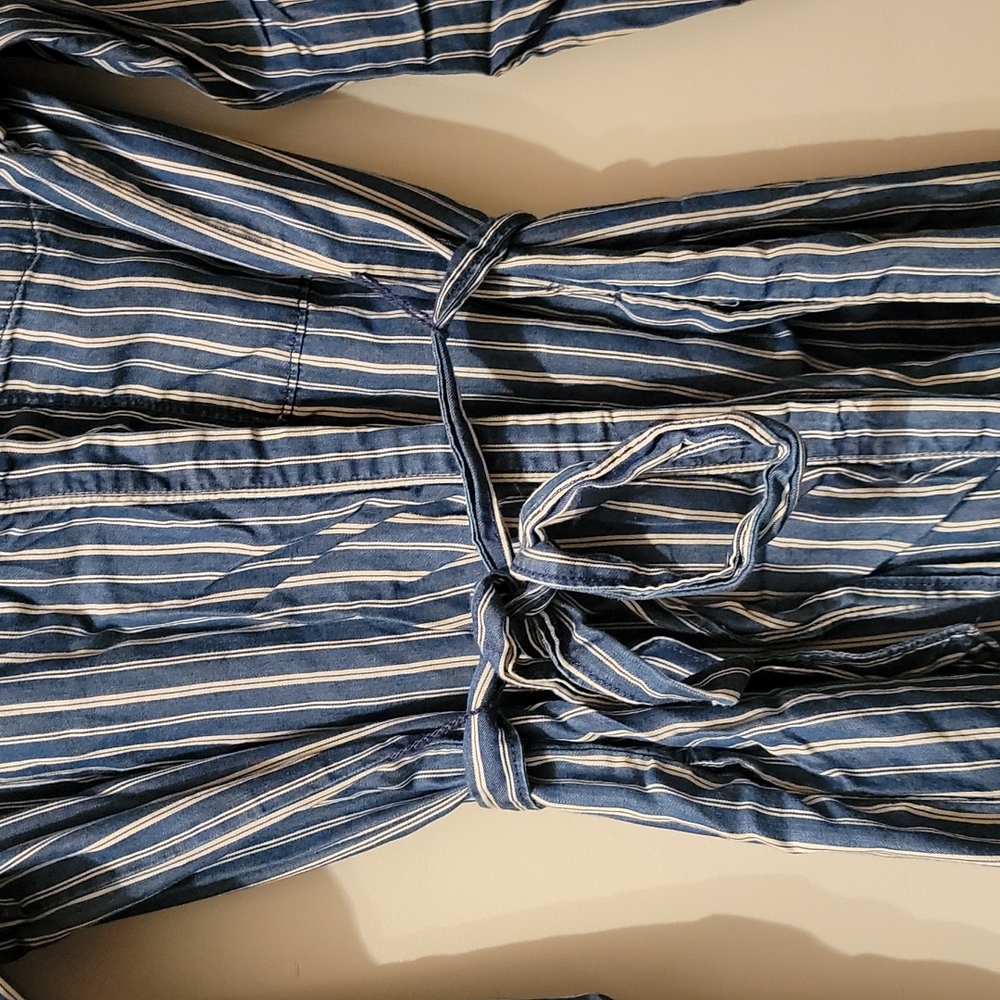 Gap Striped Midi Shirtdress - Picture 3 of 5